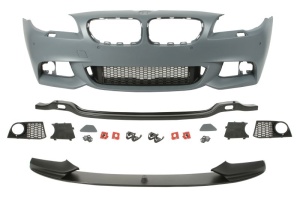 Bara Fata, M PERFORMANCE, cu grilaje, locas proiector, cu gauri spalator faruri, cu gauri senzorii parcare, grunduit potrivit BMW 5 F10