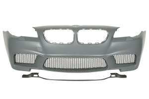 Bara Fata, pachet M, cu grilaje, cu locas spalator faruri, grund potrivit BMW 5 F10, 5 F11 2009-2017