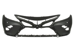 Bara Fata potrivita TOYOTA CAMRY XV70 2017-2020 (fara primer SE/XSE, cu orificii senzori parcare, cu gaura pentur camera, grund)