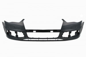 Bara fata S, cu locas spalator faruri, numar locas senzori parcare: 2, cu locas ornament, grunduit potrivit AUDI A3 Hatchback 2012-2016