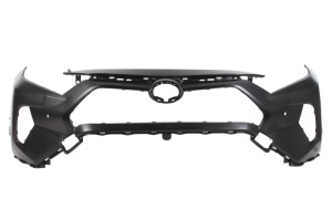 Bara protectie fata potrivita Toyota RAV4 V 2018-2021 - grunduita, 2 gauri pentru senzori de parcare, PC Certificat eliberat de Centro Zaragoza