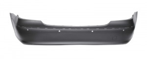 Bara spate cu locas senzorii parcare, cu locas ornament, grunduit potrivit MERCEDES E T-MODEL S211, E W211 Sedan 2006-2009
