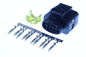 Cablu electric, numar pini: 10, kit reparatie, potrivit AUDI; SEAT; SKODA; VW - Img 4