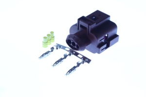 Cablu electric, numar pini: 3, kit reparatie, potrivit AUDI; SEAT; SKODA; VW - Img 2