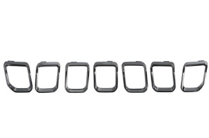 Cadru grila fata Fata potrivit JEEP COMPASS II dupa 2021 - (7 buc. a stabilit; crom)