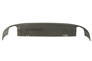 Capac bara spate negru, cu un decupaj teava evacuare: 2 potrivit VOLVO S90 II, V90 II 03.16-01.20 - Img 1