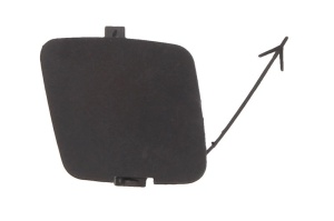 Capac carlig remorcare Fata plastic, negru potrivit FIAT FIORINO/MINIVAN, QUBO 11.07- 11.07- - Img 1