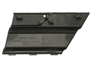 Capac carlig remorcare fata plastic, negru potrivit VW TRANSPORTER T6 03.19- - Img 2