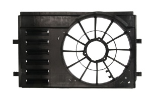 Carcasa ventilator radiator potrivit SEAT IBIZA IV, IBIZA IV SC, IBIZA IV ST; SKODA FABIA II, ROOMSTER; VW POLO V 1.2-1.6LPG 09.06-05.15 - Img 1