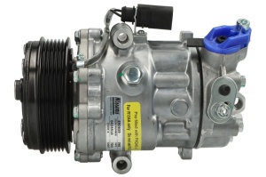 Compresor climatizare potrivit SKODA FABIA II, RAPID, ROOMSTER, ROOMSTER PRAKTIK; VW POLO V 1.2-1.6LPG 09.06-05.22 - Img 1