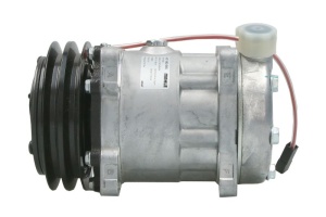 Compresor climatizare (R134a) potrivit CASE IH 70 2WD, 70 4WD, 80 2WD, 80 4WD, 90 2WD, 90 4WD, 95 2WD, 95 4WD; FIAT 140-90 DT, 160-90 DT, 180-90 DT, F 100, F 110, F 115, F 120, F 130, F 140, L 60 - Img 1