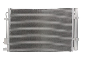 Condensator climatizare (cu uscator, element aditional) potrivit HYUNDAI I20 I 1.2/1.4 09.08-12.15 - Img 1