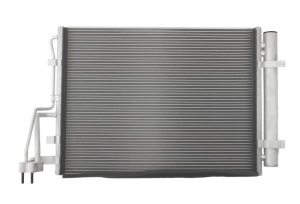 Condensator climatizare (cu uscator) potrivit HYUNDAI IX20; KIA VENGA 1.4D/1.6D 02.10- - Img 1