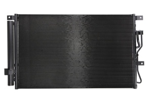 Condensator climatizare (cu uscator) potrivit HYUNDAI IX55 3.0D 09.08-12.12 - Img 2