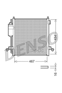 Condensator climatizare (cu uscator) potrivit MITSUBISHI L200 / TRITON 2.5D 11.05-12.15 - Img 3
