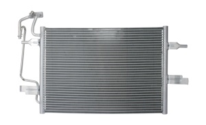 Condensator climatizare (cu uscator) potrivit OPEL MERIVA A 1.4-1.8 05.03-05.10 - Img 3