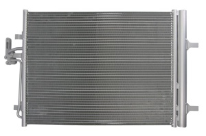 Condensator climatizare (cu uscator) potrivit VOLVO S60 II, S80 II, V40, V60 I, V70 III, V70 III/KOMBI, XC60 I, XC70 II; FORD GALAXY II, GALAXY MK II, MONDEO IV, MONDEO V, S-MAX 1.5-4.4 03.06- - Img 2