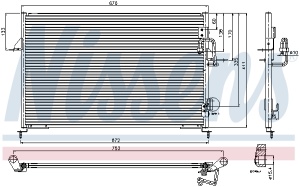 Condensator climatizare potrivit Land Rover Discovery 98 - - Img 4