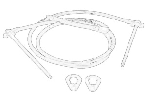 Conducta spalator parbriz potrivit VOLVO