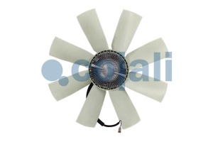 Cupla ventilator radiator (cu ventilator, 748mm, numar lame: 8, numar pini: 2) potrivit SCANIA 3 BUS, F, G I, K, N BUS, P I, R I, T DC09.108-OSC11.03 01.91- - Img 1