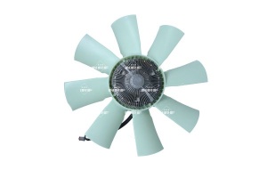 Cupla ventilator radiator (cu ventilator, 750mm, numar lame: 8, numar pini: 5) potrivit SCANIA G I, P I, R I, T DC09.108-DT16.08 03.04-05.19 - Img 3