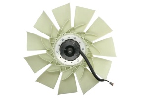 Cupla ventilator radiator (cu ventilator, 750mm, numar lamele: 11, numar pini: 5/6) potrivit SCANIA G I, P I, R I DC13.05-DC16.22 03.04-05.19 - Img 2