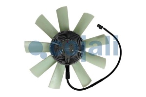 Cupla ventilator radiator (cu ventilator, numar pini: 5) potrivit CASE IH 120, 130, 140, 145, 120 2WD, 120 4WD, 130 2WD, 130 4WD, 140 2WD, 140 4WD, 155 2WD, 155 4WD, 175 2WD, 175 4WD, 190 2WD, 190 4WD - Img 4