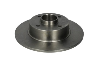 Disc frana Spate Dreapta/Stanga (cu inel ABS) potrivit DACIA SANDERO II; NISSAN NOTE; RENAULT CLIO III, CLIO III/HATCHBACK, MEGANE I, MEGANE II, MEGANE II/KOMBI 1.2-2.0 03.99- - Img 1