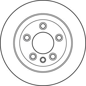 Disc frana Spate Dreapta/Stanga potrivit AUDI Q7; PORSCHE CAYENNE; VW TOUAREG 2.5D-6.0D 09.02- - Img 4