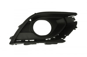 Element bara Dreapta cu loc sipci, cu locas lampa ceata, plastic, negru, TUV potrivit OPEL CORSA E, CORSA E/HATCHBACK 09.14- Hatchback 09.14- - Img 1