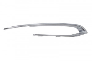 Element bara Fata Dreapta MODERN, plastic, crom potrivit BMW 5 F10, 5 F11 2009-2017 2012-2017
