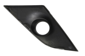 Element bara fata dreapta potrivit MAZDA CX-3 dupa 2019 - (SPORT, cu găuri proiector ceață, negru lucios) - Img 2