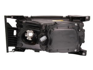 Far dreapta (D2R/H7/T4W, manual, fara motor, culoare insert: crom platinat) potrivit SCANIA G I, P I, R I, T 01.03-05.19 - Img 2