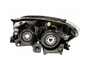Far Dreapta (H11/HB3, electric, cu motor, culoare insertie: cromat) potrivit TOYOTA RAV 4 III -02.09 - Img 2