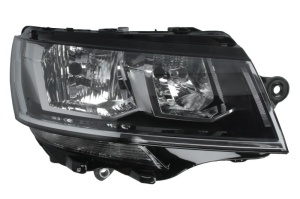 Far dreapta (H15/H7, electric, cu motor) potrivit VW TRANSPORTER T6 dupa 2019
