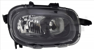 Far Dreapta (H7/H7, electric, cu motor) potrivit CITROEN C3 I, C3 III dupa 2016