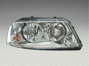 Far Dreapta (halogen, H1/H7, electric, cu motor, culoare insertie: cromat) potrivit VW SHARAN -04.10 - Img 1