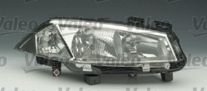 Far Dreapta (halogen, H1/H7/W5W, electric, fara motoras, culoare insertie: cromat, culoare semnalizator: transparent) potrivit RENAULT MEGANE I, MEGANE I CLASSIC -12.05 - Img 3