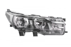 Far Dreapta (halogen, H7, electric, cu motor) potrivit TOYOTA COROLLA