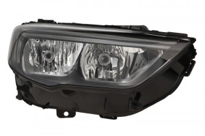 Far Dreapta (halogen, H7/H7/LED, electric, cu motor, culoare insertie: negru) potrivit OPEL INSIGNIA B, INSIGNIA B COUNTRY, INSIGNIA B GRAND SPORT potrivit OPEL - Img 1