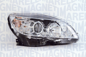 Far Dreapta (halogen, H7/H7/PY21W/W5W, electric, cu motor, bec) potrivit MERCEDES C T-MODEL (S204), C (W204) 01.07-09.10 - Img 3