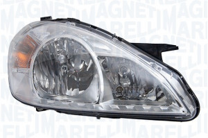 Far Dreapta (halogen, H7/H7/PY21W/W5W, electric, cu motor, culoare insertie: cromat) potrivit MERCEDES A (W169) -06.12 - Img 4