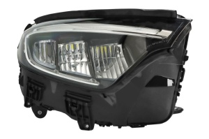 Far Dreapta (LED, electric, cu motor, culoare insert: negru) potrivit MERCEDES GLC X254 dupa 2022