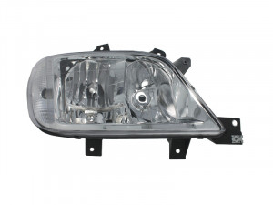 Far dreapta potrivit MERCEDES SPRINTER 2003-2006 - (H3/H7, reglaj electric, fundal cromat)