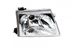 Far dreapta potrivit TOYOTA HILUX 1997-2005 - (H4, manual, fundal cromat)