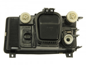 Far dreapta potrivit VW CADDY, POLO 1995-2004 - (H4, electric, manual, fundal argintiu) - Img 2