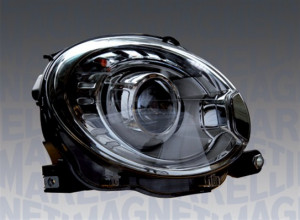 Far Dreapta (xenon, D1S, electric, bec) potrivit ABARTH 500 / 595 / 695, 500C / 595C / 695C; FIAT 500, 500 C 01.07-07.15 - Img 3