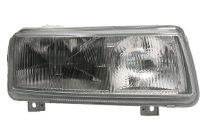 Far fata Dreapta (2*H1, electric, fara motoras, culoare insert: cromat) potrivit VW PASSAT B3/B4