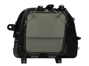 Far fata Dreapta (2*H1/H7, electric, fara motoras, culoare insert: negru, culoare semnalizator: fumuriu) potrivit FIAT DOBLO, DOBLO/MINIVAN - Img 2