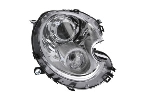 Far fata Dreapta (D1S, electric, cu motor, culoare insert: cromat, culoare semnalizator: alb) potrivit MINI (R56), (R57), (R58), (R59), CLUBMAN (R55), CLUBVAN (R55) - Img 1